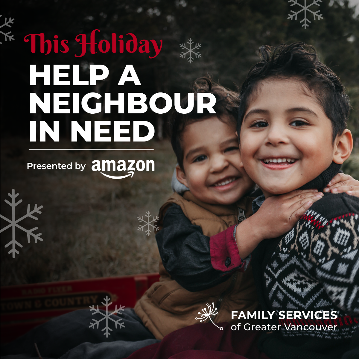 Caring Neighbours Holiday Campaign Logo