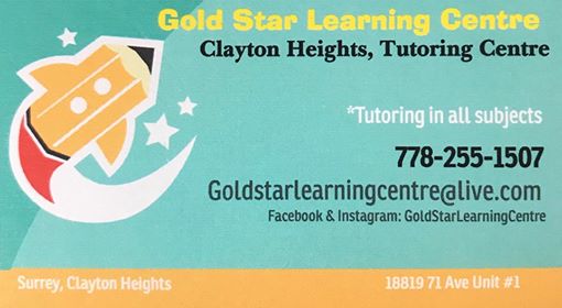 Gold Star Learning Centre Logo