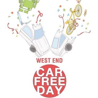 West End Car Free Day 2018 Logo